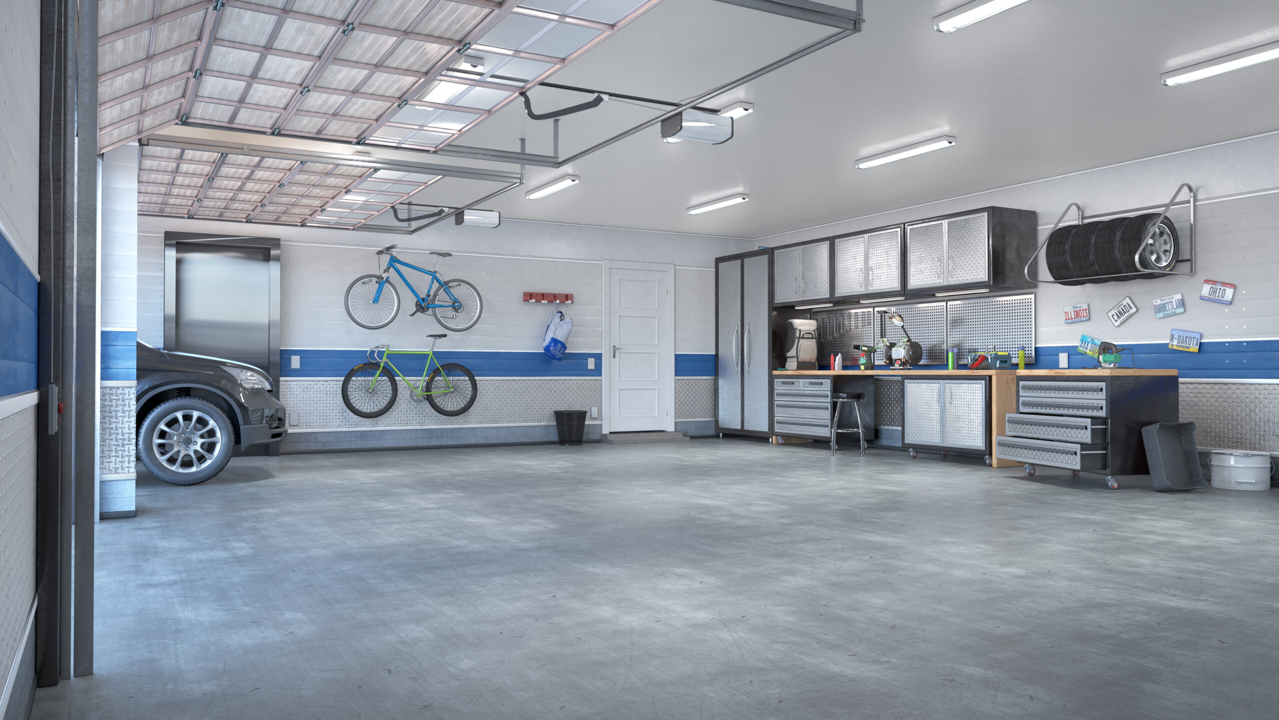 Radiant Heated Garage