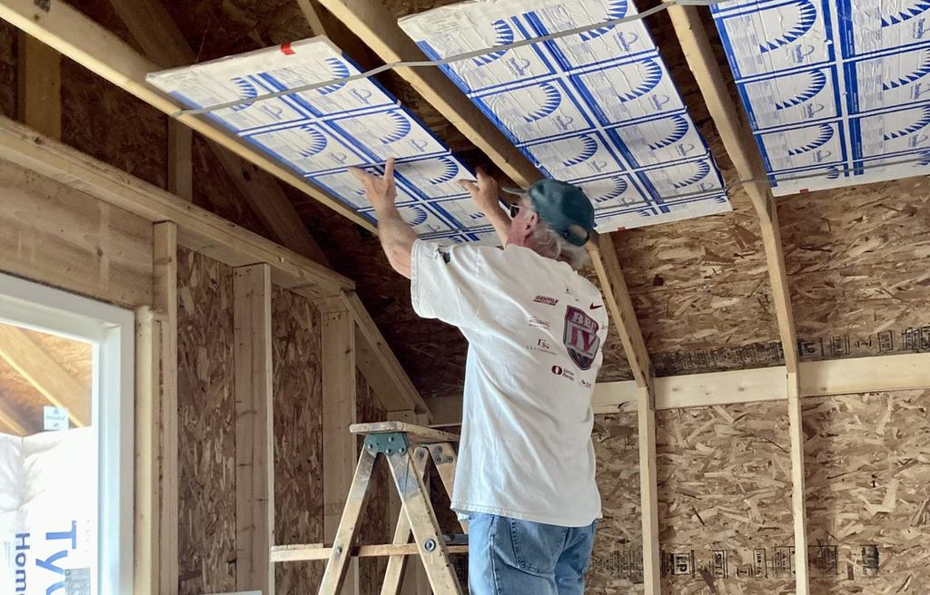 DIY ThermaRay Radiant Ceiling