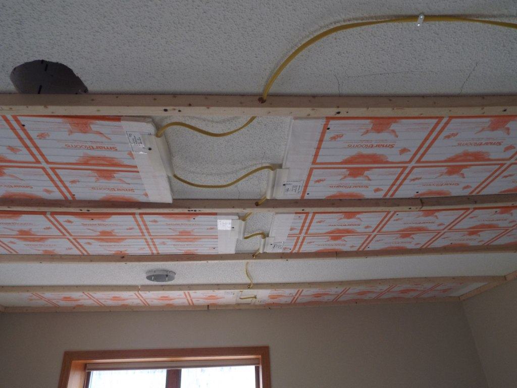 Ceiling Heating Panels Wired