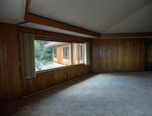 Grand Marais Home before electric radiant floor heating