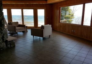 Grand Marais Home after electric radiant floor heating