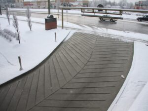 Snow Melting for Ramps and Inclines